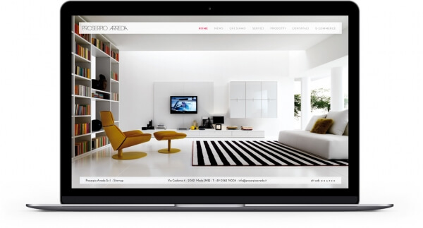Realizzazione sito internet azienda arredamento Como