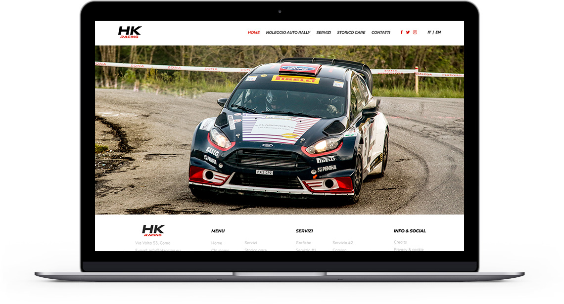 Sito web rally