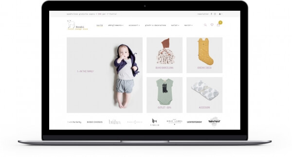 Ecommerce vestitini bambini