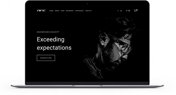 Sito ecommerce occhiali sportivi