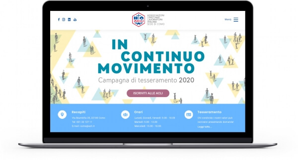 Sito web ACLI Como