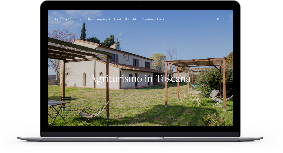 Sviluppo sito internet Agriturismo