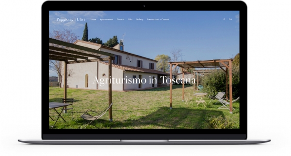 Sviluppo sito internet Agriturismo