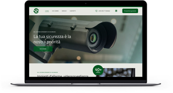 Sito web sistemi sicurezza