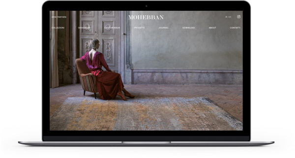 Realizzazione sito web interior design Como